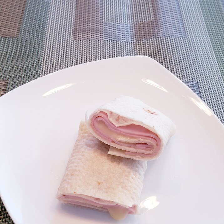 お家で手作り!ブリトー風 トルティーヤサンド!